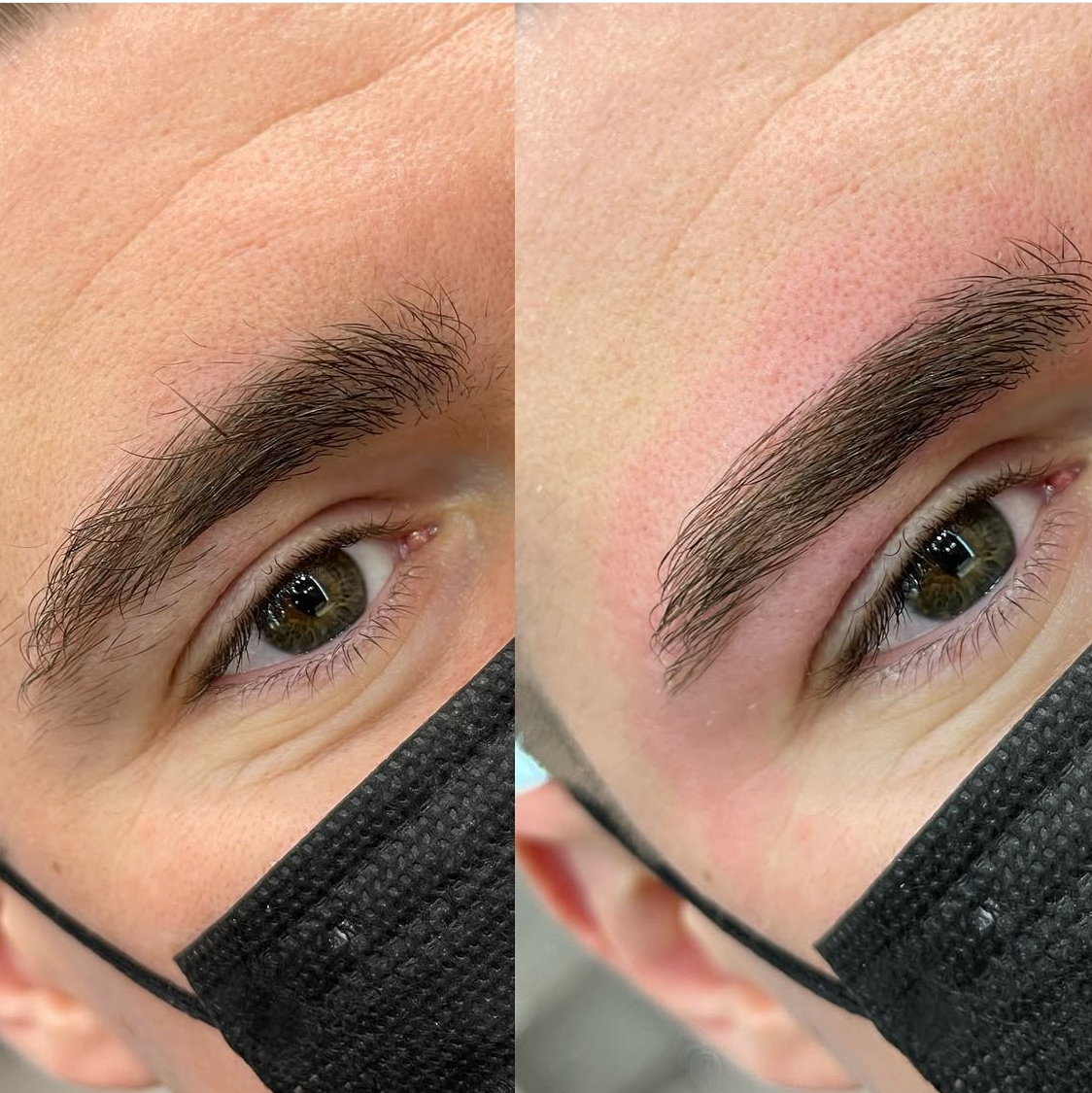 Antakių korekcija(be dažymo)