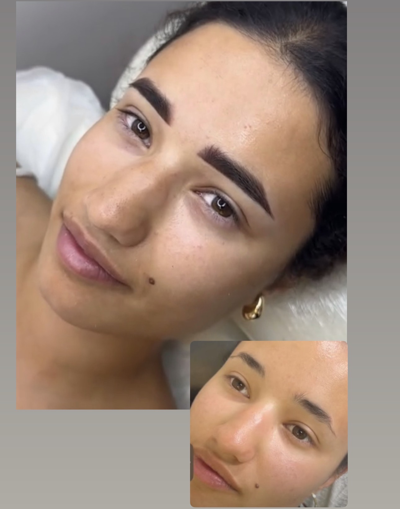 Antakių permanentinis makiažas(Powder brows)